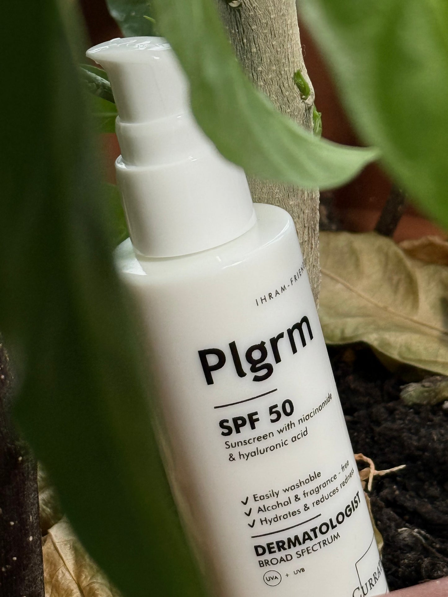 Plgrm | Dermatologist SPF 50 | Ihram-friendly (50 mls)