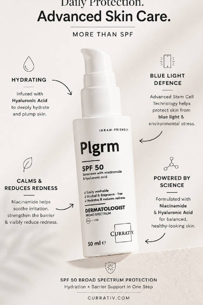 1 x Ihram-friendly SPF 50
